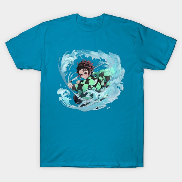 DEMON SLAYER WATER RAGE T-Shirt by Drank